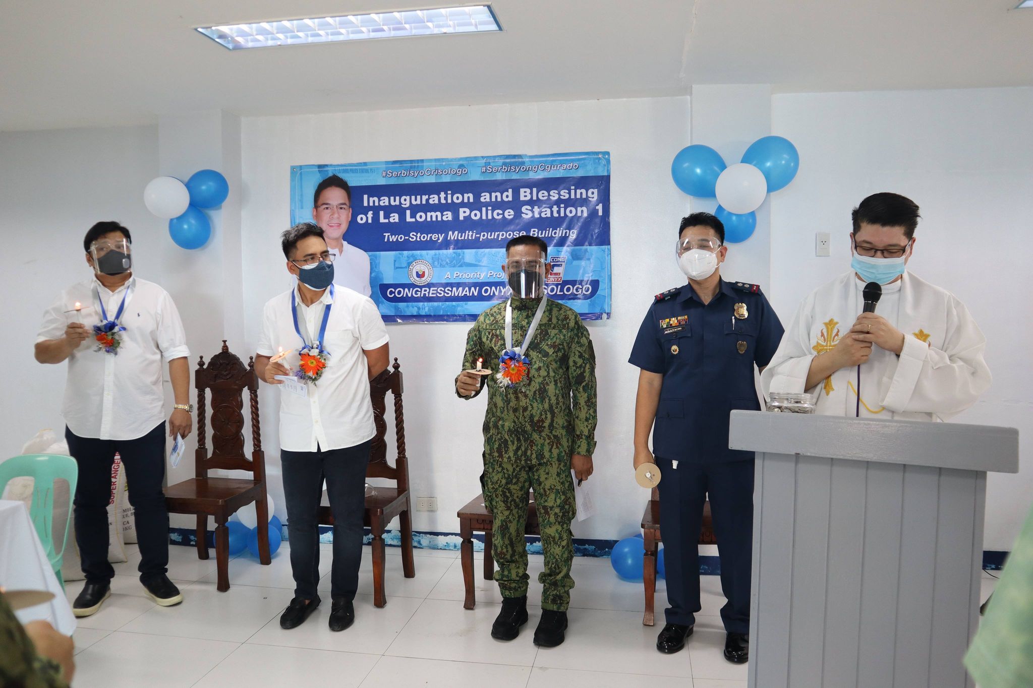 Inauguration and Blessing of La Loma Police Station 1 - The National ...